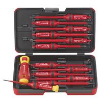 スタビレー STAHLWILLE 14点入 絶縁ドライバーセット 4798VDE 1セット（直送品）