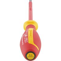 スタビレー STAHLWILLE 絶縁マイナスドライバー 刃先0.4×2.5mm 4660VDEー1N 1本（直送品）