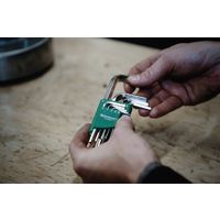 スタビレー STAHLWILLE 9点入 インチサイズ 六角棒レンチセット プラスチックホルダー入リ 10760A/9 1セット（直送品）