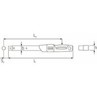 スタビレー STAHLWILLE トルクレンチ 1800Nm 730FIXA/20 1個（直送品）