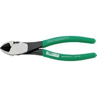 スタビレー STAHLWILLE 強力斜ニッパー プラスチックコーティング 全長180mm 6721 3 180 1丁（直送品）