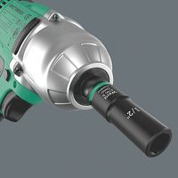 Wera Werk ベラ 9点入 3/8DR ディープインパクトソケットセット ケース付 005591 1セット（直送品）