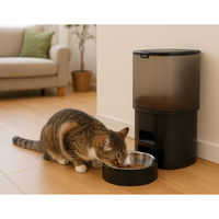 谷村実業 自動えさやり&Wi-Fi給水器2点セット a36144 1セット(2点入)（直送品）