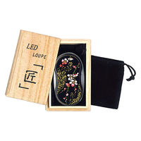 コンテック 蒔絵ルーペ梅に霞 LPS-105P 1個（直送品）
