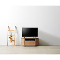 【軒先渡し】朝日木材加工 リヴァンテ テレビ台 幅790×奥行360×高さ372mm ナチュラル LVA-4080AV-NA 1台（直送品）