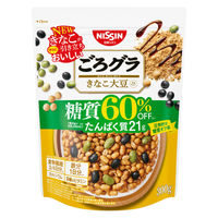 ごろグラ 糖質60%オフ きなこ大豆 3袋 日清シスコ シリアル