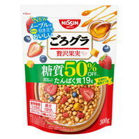 ごろグラ 糖質50％オフ 贅沢果実 6袋 日清シスコ シリアル