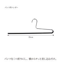 清水産業株式会社 ズボン学生用ハンガー 5点 120538 1セット(5点入)（直送品）