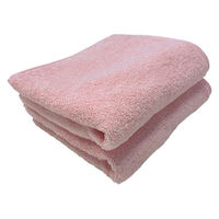 抗菌防臭フェイスタオル ピンク 1セット（1袋(2枚)×5） 速乾 部屋干し 業務用 サロン仕様 伊澤タオル