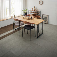 SUMINOE RUG RUG タイルカーペット ソフトフィール 400×400mm グレー 1セット(10枚入)（直送品）