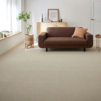 SUMINOE RUG RUG タイルカーペット フローループ 400×400mm アイボリー 1セット(10枚入)（直送品）