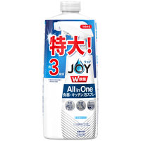 ジョイ W除菌 オールインワン 泡スプレー 微香 詰め替え 特大 630mL 1セット（1個×3） 食器用洗剤 P&G