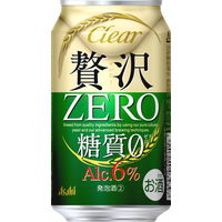 発泡酒 ビール類 クリアアサヒ贅沢ZERO(ゼロ) 缶 350ml 2ケース(48本)
