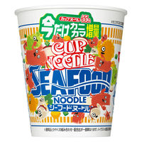 カップヌードル　シーフードヌードル　今だけカニカマ増量 12個 日清食品 カップ麺