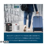 Trimate ダイヤル錠 ワイヤー式 シルバー AFF-WKBD005-SL 1個 60-7278-12（直送品）