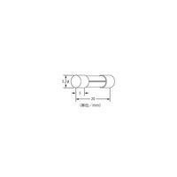 スズデン ゼット ガラス管ヒューズ 10本入 MF-2 1袋 62-2201-40（直送品）