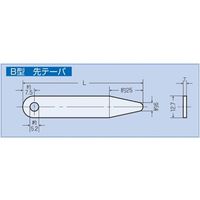 シム&ゲージ シクネスゲージ B型 65M-B 1セット 69-8593-19（直送品）