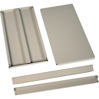 トラスコ中山 TRUSCO スチールラック M2型用追加棚板セット 1160X880用 中受付 ネオグレー M2-T49S NG 1セット（直送品）