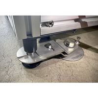 トラスコ中山 TRUSCO 耐震用アンカーレス ストッパー SUS 低床用 MS-3053STKP 1セット 695-1094（直送品）