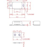 ジョー・プリンス竹下 ジョー・プリンス マグネットキャッチ 55mm L-33G-2 1個 656-1470（直送品）