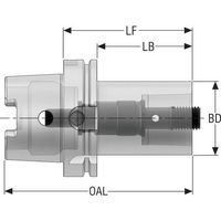 セコ・ツールズ・ジャパン セコ ツーリング 変換アダプタ HSKA63ーC4 HA06-C4-040-080 1個 684-4455（直送品）