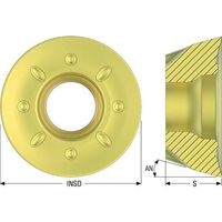 セコ フライス 金型用インサート RDKT10T3 MP3501 RDKT10T3M0T-8-M05 1セット(10個)（直送品）