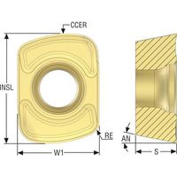 セコ フライス 金型用インサート LPKT09・M13 MP3501 LPKT09T420TR-M13 1セット(10個)（直送品）