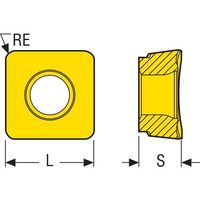 セコ・ツールズ・ジャパン セコ フライス インサート SCMT1206・ MP3501 SCMT120612T-M14 1セット(10個)（直送品）