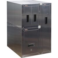 トラスコ中山 TRUSCO 小型耐震薬品庫 ガロン瓶用 330X600XH437 SYS-1 1台 686-3294（直送品）