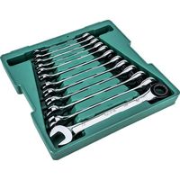 Apex Tool Group SATA コンビネーションラチェットレンチセット(12点) ST09040-02 1セット 679-1976（直送品）