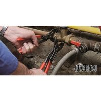 KNIPEX ウォーターポンププライヤー コブラ5点セット 001955S5 1セット 694-6021（直送品）