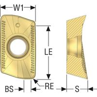 セコ フライス ターボミル用インサート XOMX10T3・ MP3501 XOMX10T312TR-ME07 1セット(10個)（直送品）