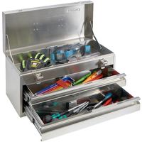 トラスコ中山 TRUSCO ステンレスツールチェスト W510xD220xH250 引き出し2段 SUCH-520 1個 694-3314（直送品）