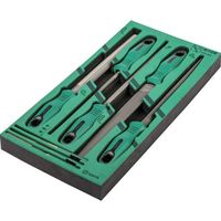 Apex Tool Group SATA ヤスリセット(8点) 09910A 1セット 695-8216（直送品）
