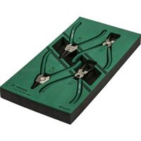 Apex Tool Group SATA スナップリングプライヤー 4点 セット トレー入り 09911A 1セット 695-8214（直送品）