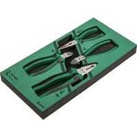 Apex Tool Group SATA プライヤー 4点 セット トレー入り 09912A 1セット 695-8212（直送品）