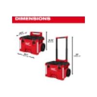 ミルウォーキーエレクトリックツール milwaukee PACKOUT キャリー式ツールボックス 48-22-8427 1個（直送品）