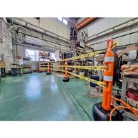 ミツギロン バリケードポール INO SF-97-INO 1台 696-9941（直送品）