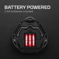 NEBO 折り畳み式LEDランタン GALILEO AIR 500 NEB-LTN-1008-G 1個 692-9884（直送品）