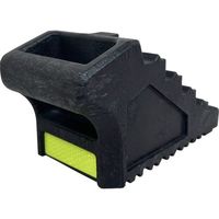 リス興業 RISU タイヤストッパー クルリプラ 輪止め(2個入り) KRP-WDM 1組(2個) 696-5087（直送品）