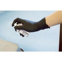 TRUSCO まとめ買い 使い捨てニトリル手袋TGスタンダード 0.08粉無黒S 100枚 10箱 TGNN08BKS10P（直送品）