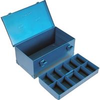トラスコ中山 TRUSCO 樹脂トレー付工具箱 351×198×150 PT-360A 1個 698-4626（直送品）