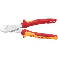 KNIPEX 絶縁1000V強力型ニッパー 落下防止 200mm 7406-200TBK 1丁 696-4288（直送品）