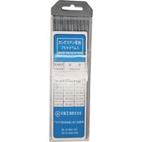 日東工機 NT NTタングステン電極2%セリウム入 φ2.4 NT-24 1箱(10本) 696-6080（直送品）