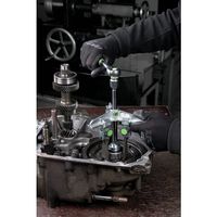 クッコ スライド式ギヤプーラー 3本アーム 薄爪・固定ノブ付き 最大径130mm 深さ100mm 30-10XS 1台 692-1586（直送品）