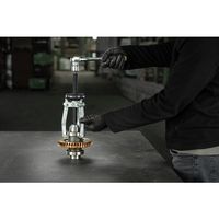 クッコ 自動求心ギヤプーラー コーン式 3本アーム 最大径120mm 深さ120mm 221-1 1台 692-3064（直送品）