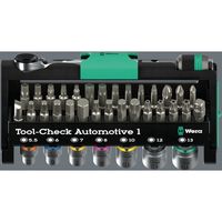 Wera Werk 電動工具用ツールセット ツールチェック 1 自動車用 049065 1個 706-3703（直送品）
