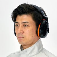 トラスコ中山 TRUSCO イヤーマフ TEM100 用ヘッドバンド TEM100-B 1個 713-3899（直送品）