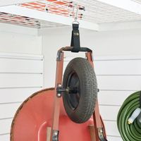 JJAAMM社 Wrap―It カラビナ付き収納ストラップ 24インチ 黒 100-HNH-24BL 1個 708-6522（直送品）