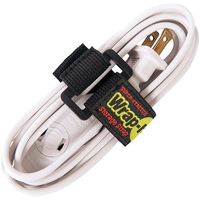 JJAAMM社 Wrap―It 配線コード用伸縮性収納ストラップ 6インチ 黒 706-06B 1セット(6個) 708-6514（直送品）